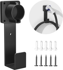 EV Charger Holder-J1772 Connector,Nozzle Holster Dock and J-Hook Combination,E..