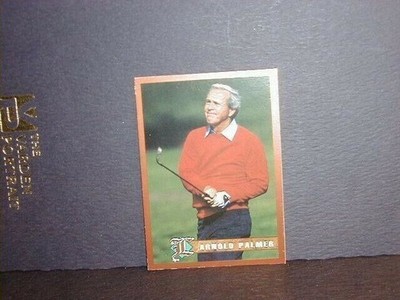 Arnold Palmer Golf Legends Bronze Border RARE Oddball