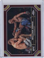 2024 Topps Chrome UFC - William Gomis Magenta Refractor Rookie Card #199 RC !!