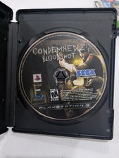 P1 Condemned 2: Bloodshot (Sony PlayStation 3, 2008) PS3 Disc Only Horror Game!