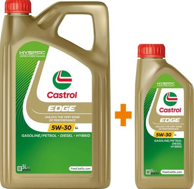 Castrol Motoröl Edge Titanium 5W-30 Long Life Aktion 5 + 1 Liter