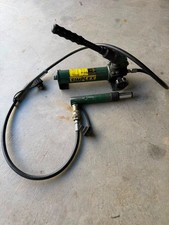 Simplex 10000 PSI Hydraulic Hand Pump Set w/ ...