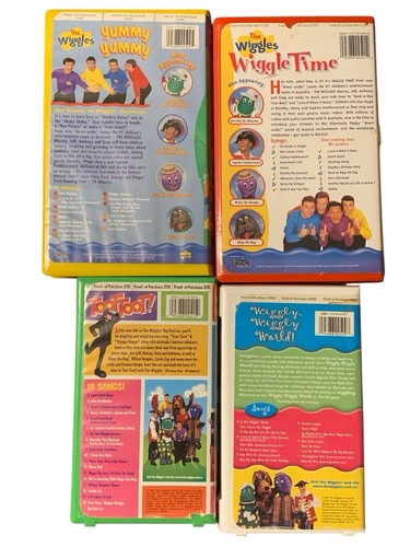 the wiggles vhs Movie tape lot rare - Bild 2 von 2