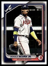 Ronald Acuna Jr. 2024 Bowman #32 Braves MLB READ FREE SHIPPING AutographDen