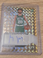 2024-25 Panini Mosaic - Rookie Autographs Mosaic Anton Watson #RAM-ANW Bronze...