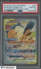 2018 Pokemon Japanese SM Promo Tag Bolt #297 FA/ Eevee & Snorlax Gx PSA 10