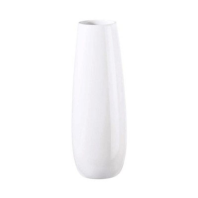 ASA Selection EASE XL Vase Blumenvase Dekovase Tischvase Steingut Weiß H 45 cm