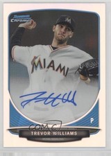 2013 Bowman Draft Chrome Prospect Refractor Trevor Williams #BCA-TW Auto 11z5