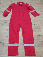 Flame Resistant FR High Visibility Red XL Coverall Elite Induatrial