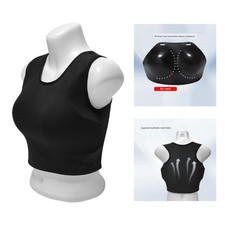 Women Karate Chest Protector Practical Training and Sports Breast Rib Protection