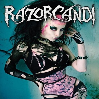 RazorCandi Gothic Punk Deathrock Tattoo Pinup Icon Razor Candi Ha