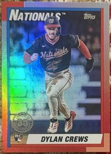 2025 Topps Update Series - 1990 Topps Baseball Dylan Crews #U90-46 (RC)