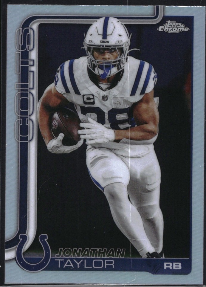2025 Topps Chrome Jonathan Taylor #130 Refractor