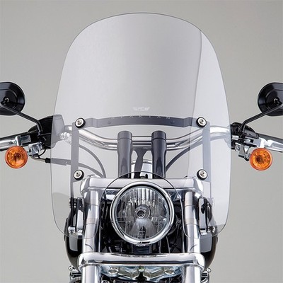 National Cycle Spartan Windshield 18.5in Clear N21201