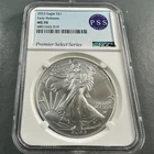 2023 Silver Eagle NGC MS70 Early Releases, PSS Premier Select Series (89725)
