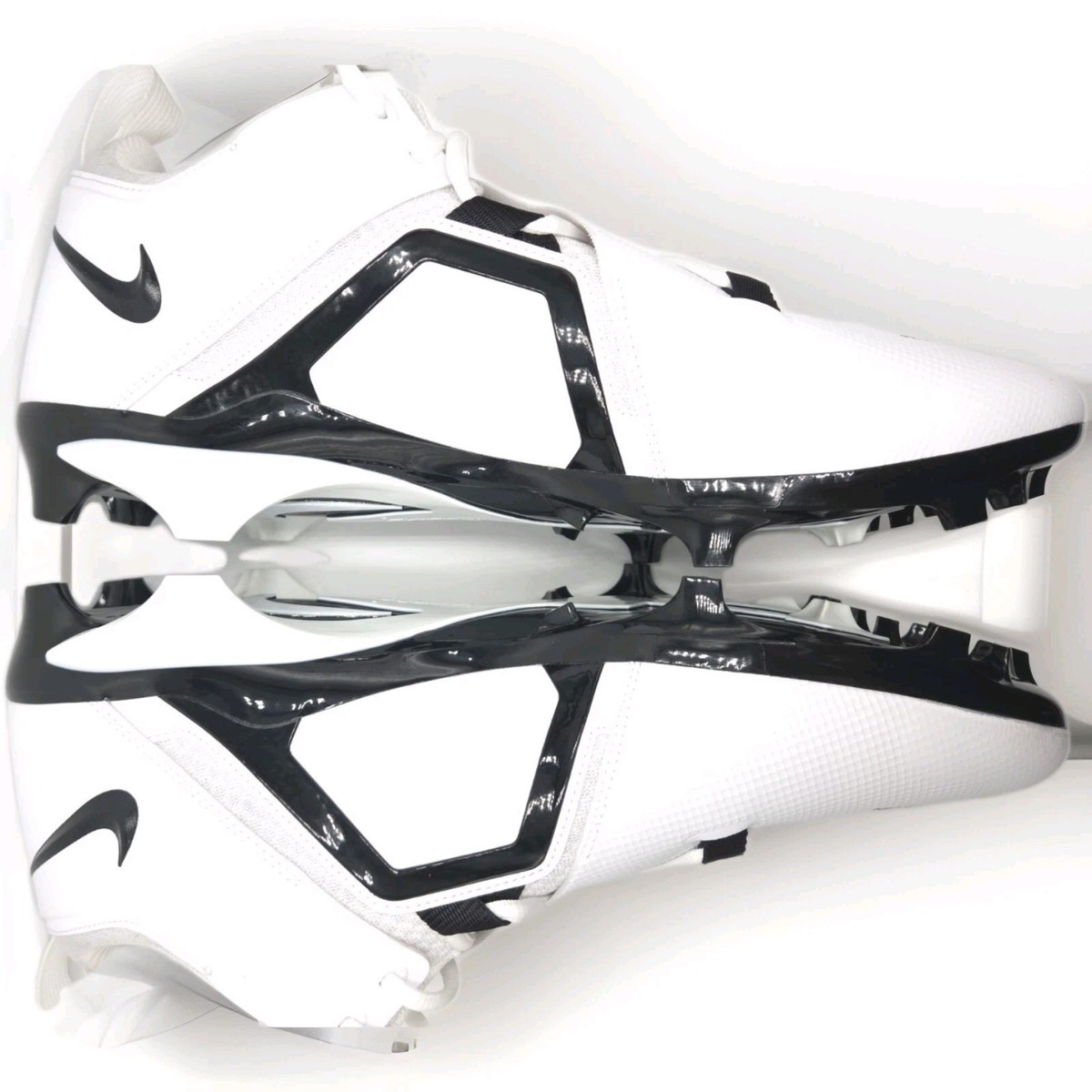 Nike Alpha Menace Pro 3 Low Wide Cleats Mens 14 W White Black FJ6843-100 Wide Nike Alpha Menace Pro 3 Low WIDE Cleats White/Black FJ6843  main image 4
