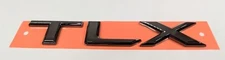 Genuine Acura 2018-2020 Acura TLX - Emblem Rear (TLX) (Black) 08F20-TZ3-201