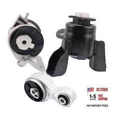 Set of 3 Engine Motor Mount  Trans Mount Set Compatible with 2010-2012 Fusion