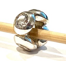 Lovelinks 1182625-75 Clear Cubic Zirconia & 925 Sterling Silver Charm + BAG- NWT
