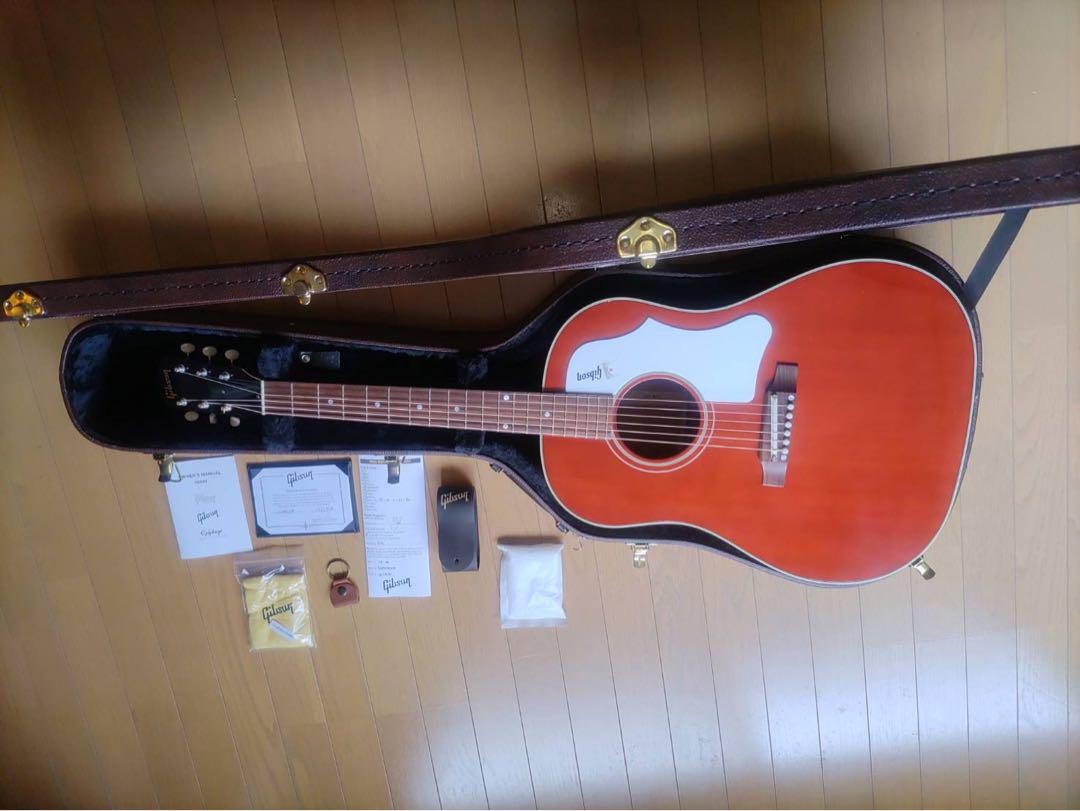 Gibsonカスタムショップ　1960s J-45 Montana Rose Gibson 1960's J-45 Montana Rose Red Adjustable Bridge 税込