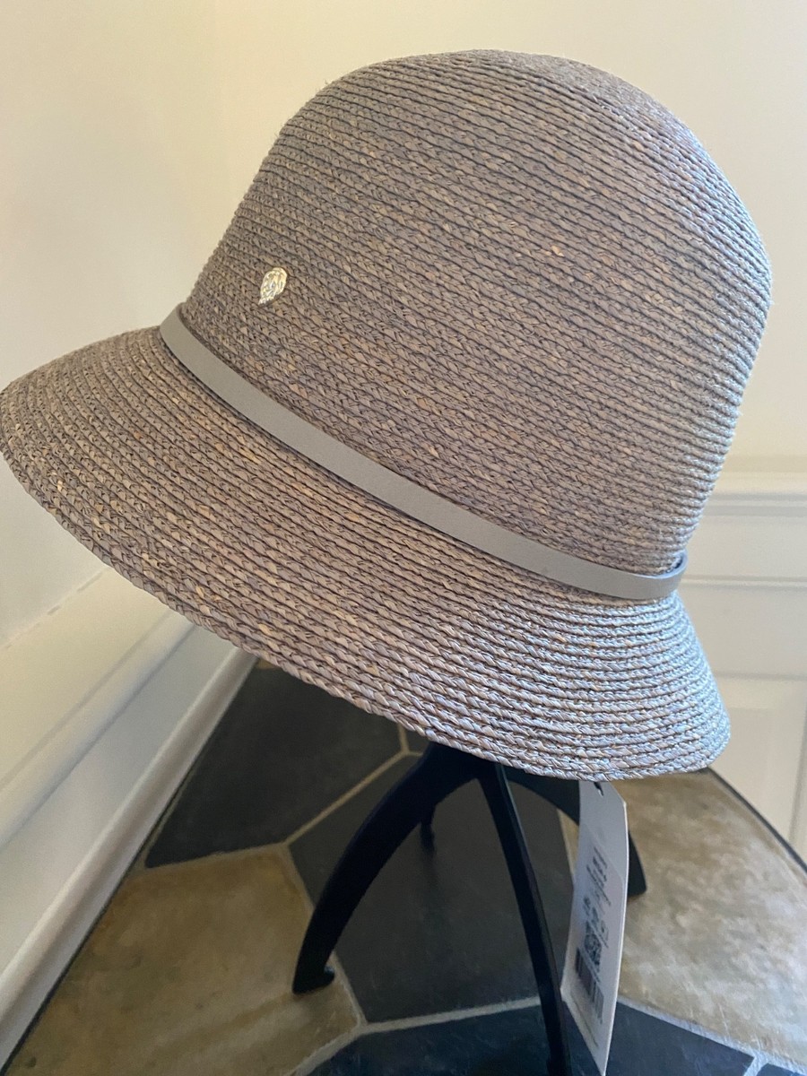HELEN KAMINSKI BESA 6 RAFFIA HAT ECLIPSE MELANGE/PUMICE NEW/TAG | eBay