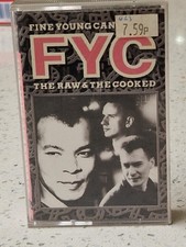 FINE YOUNG CANNIBALS THE RAW AND THE COOKED CASSETTE TAPE