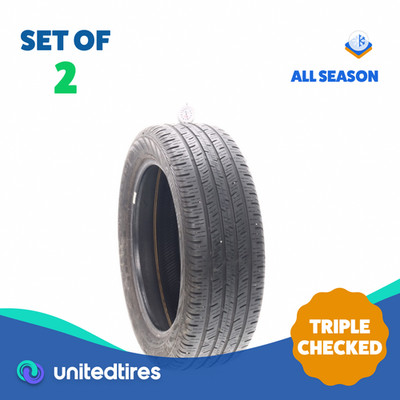 Set of (2) Used 215/55R18 Continental ContiProContact 94H - 6/32