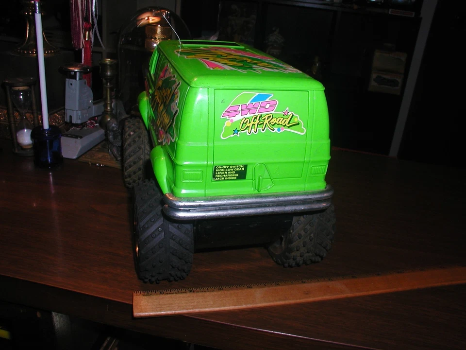 Radio Shack 4 wheel drive - Super VAN Remote Control Buggy 1980’s RC Car Vintage - Image 2 of 4