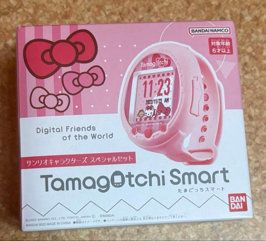 BANDAI Tamagotchi Smart Sanrio Characters Special Set Pink Watch W