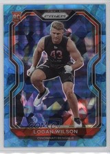 2020 Panini Prizm Rookie Blue Ice Prizm 79/99 Logan Wilson #309 p8v