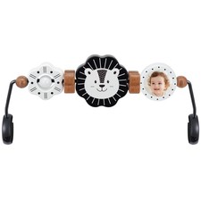 Baby Bjorn Bouncer Toy Bar, New Model Wooden Toy with Mirror