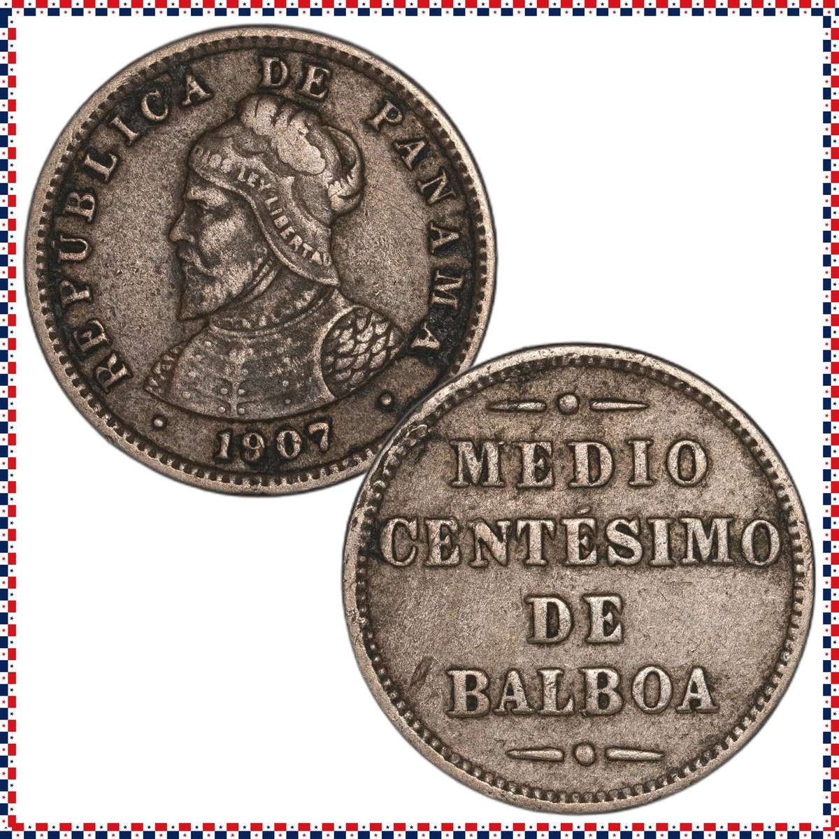 Las mejores ofertas en 1907 año de monedas panameña | eBay