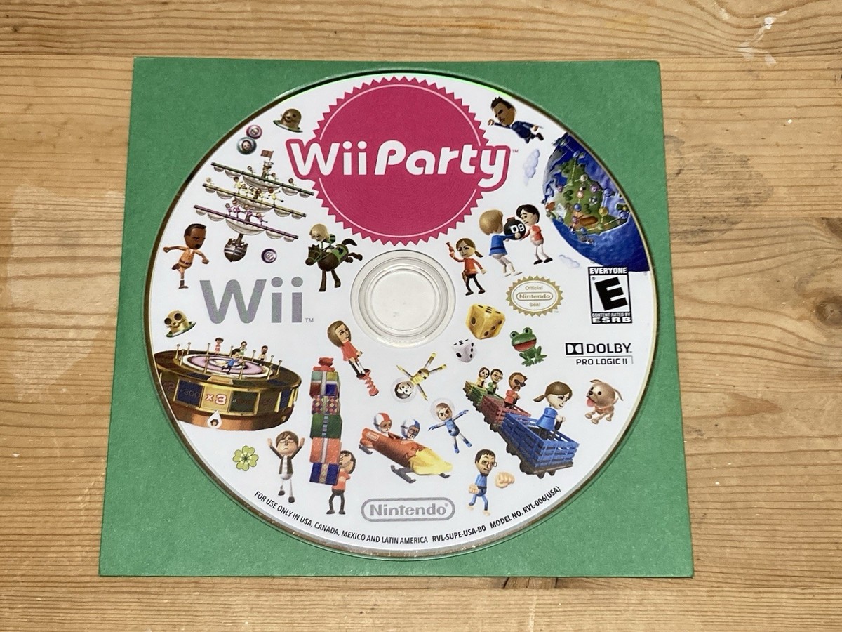 Wii Party (Nintendo Wii, 2010) - DISC ONLY, Tested! 45496901974| eBay