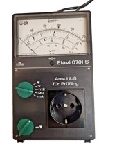 Mannesmann Messgerät ELAVI 0701 S DIN VDE 0701 mit Funktionsbeschreibung