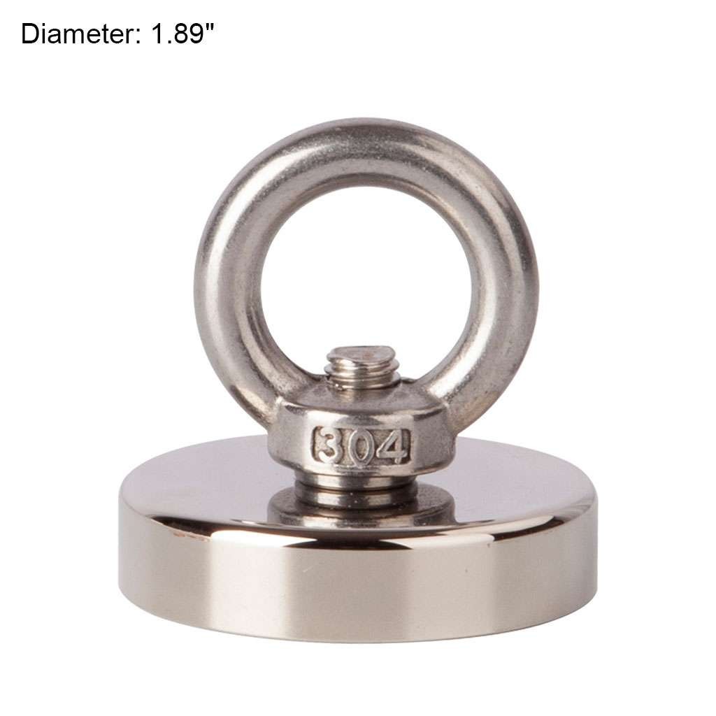Super Strong Neodymium Fishing Magnets 400 LBS Pulling Force Rare Earth