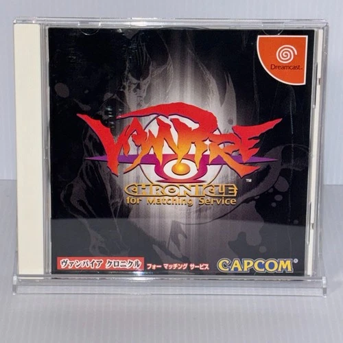 Vampire Chronicle for Matching Service T-1235M Dreamcast SEGA Japan  Retro Game