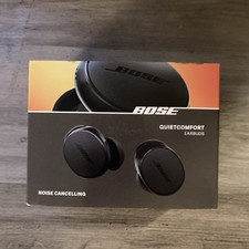 Bose - QuietComfort True Wireless Noise Cancelling In-Ear Earbuds - Black