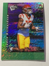 JADEN RICHARDSON 2024 Leaf Metal Collective 00 PP #131 Shimmer Green 2/7 (U2)