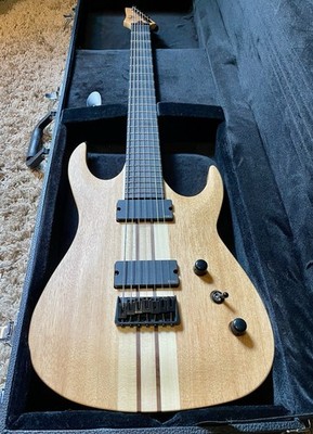 Agile Septor Elite 7-String 728 Neck-Thru - EMG Pickups - Hardshell Case