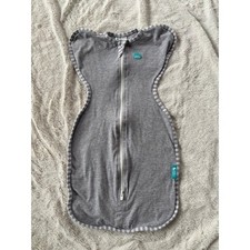 Love To Dream Swaddle UP NB Gray 1.0 TOG Sleep Sack Newborn Cozy