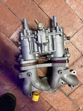 48 Ida Downdraft Weber Fresh Rebuilt Carburetor With Mazda 12a Rotary Manifold 48 Ida Downdraft Weber Fresh Rebuilt Carburetor With Mazda 12a Rotary Manifold