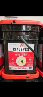 Readywise Emergency Food Supply, 132 Servings, 25 Year Shelf Life, 12 Pounds