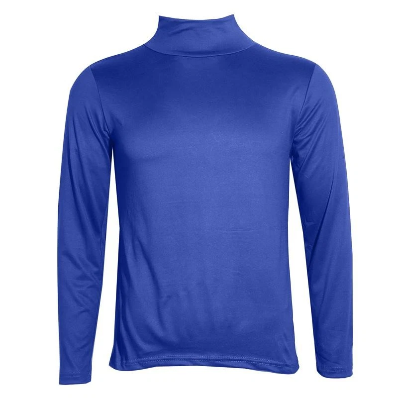 Men's Turtleneck Long Sleeve T Shirt Casual Slim Fit Stretch Tops Winter Fashion image 3