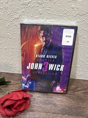 New! JOHN WICK Chapter 3 Parabellum (DVD 2019) Sealed Ships Free Keanu Reeves