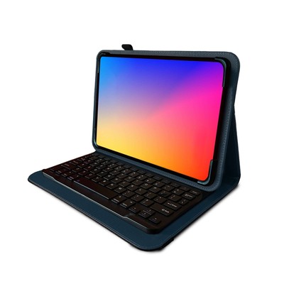 Navitech Blue Keyboard Case For Relndoo 10.1 Inch Android 12 Tablet