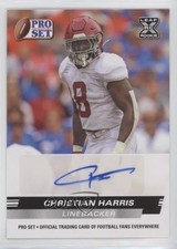 2022 Leaf Pro Set Draft Christian Harris #PSA-CH3 Auto 03rk