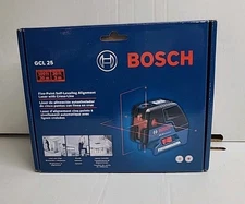 [Bosch] GCL 25 Self Leveling 5-Point Alignment w/ Cross Line Laser ⭐Tracking⭐