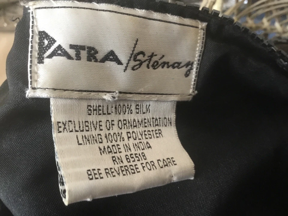 ¡Brila vintage! Chaleco largo con cuentas/top sin mangas grande para mujer  Foto 3 de 4