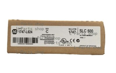 1747-L524 SER C SLC 500 CPU PROCESSOR UNIT MODULE 1747L524 New Factory Sealed