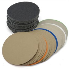 7" 180mm Wet and Dry Sanding Discs Pads Sandpaper Hook  Loop Grit 60 - 10000